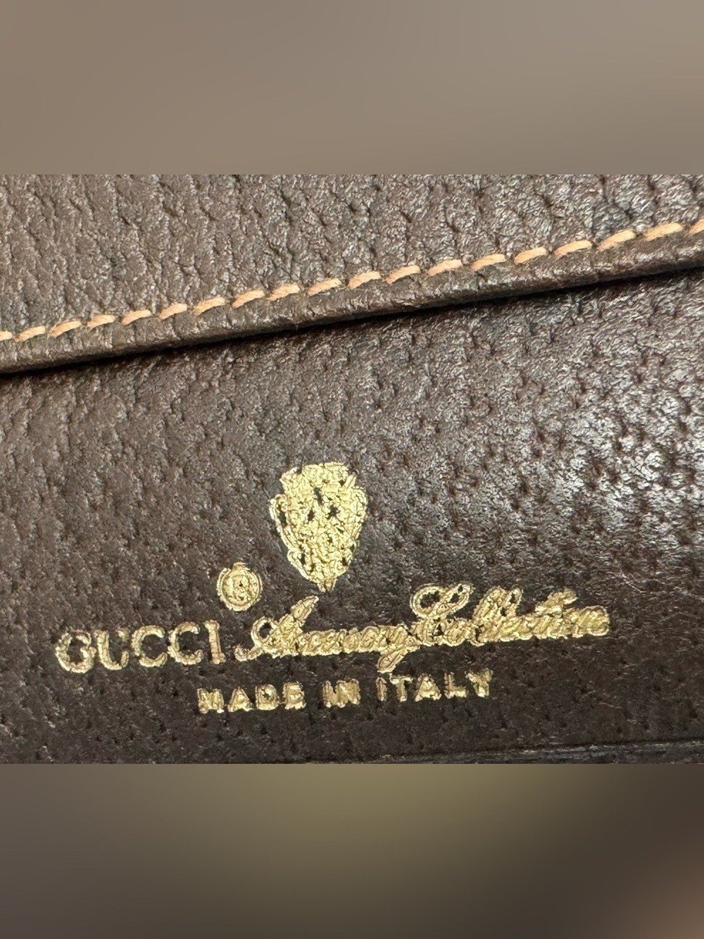✨🛍️ Gucci Brown Vintage GG Supreme Bifold Wallet - Picture 6 of 8